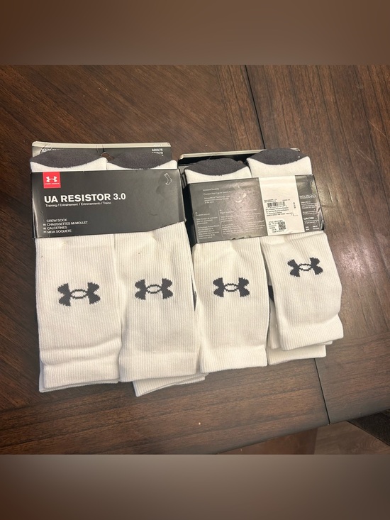 Other - UA Performance Tech 6-Pack Crew Socks XL (12 Pairs)